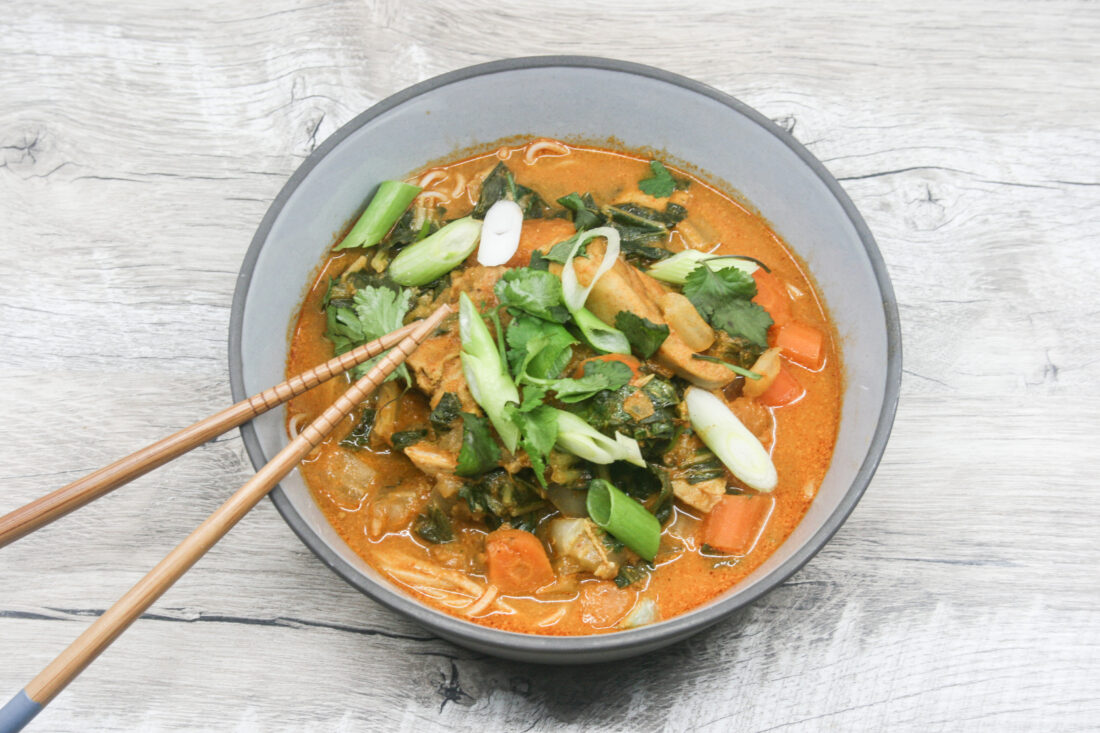 Vietnamees kipstoofpotje met paksoi